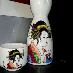 Reproduction sake  set made in China